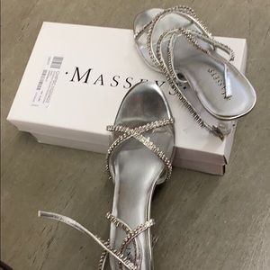 Rhinestone Heels (Silver)